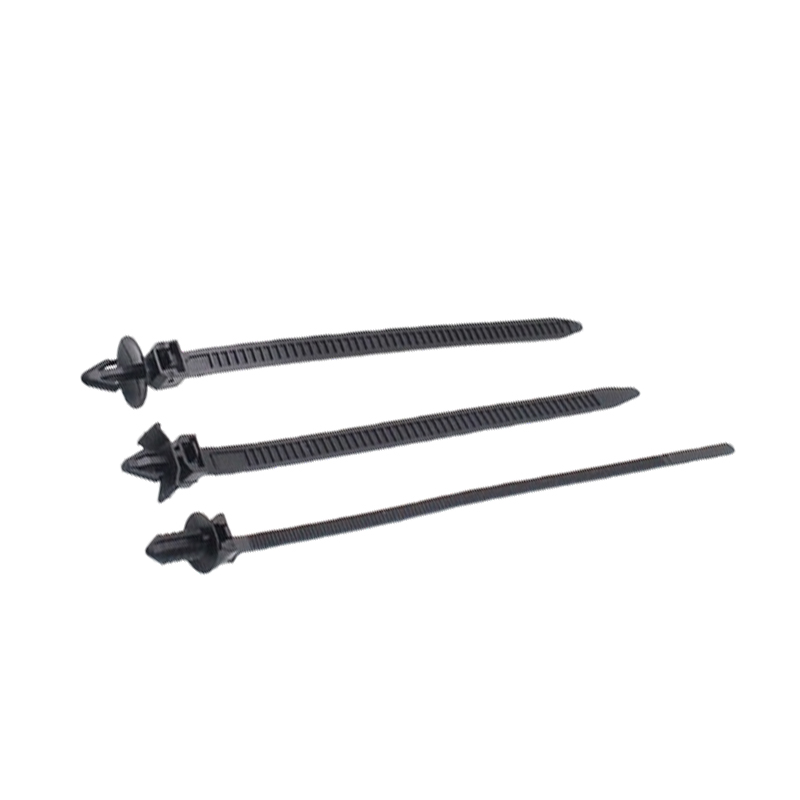 Fir Tree Push-mount Cable Tie Clip Injection Molding Automotive Parts